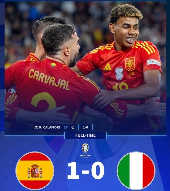 16次！西班牙是击败意大利次数最多的对手